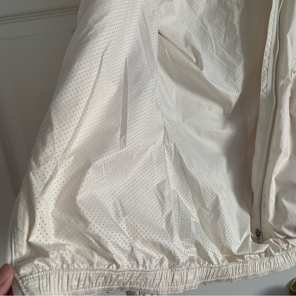 Lululemon White Zipper Reflective Track Jacket - Picture 15 of 16